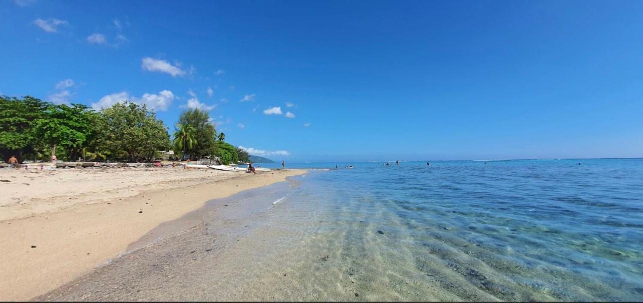 Tuatahi Beach Lodge Punaauia  Bagian luar foto